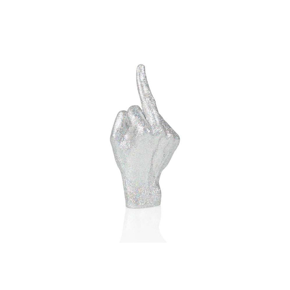 Sculpture main, Le Doigt , Paillette, Disco