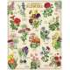Puzzle 1000pc, Fleurs du jardin, vintage ,CAVALLINI