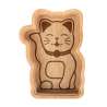 Tirelire Chat Porte-bonheur en Bois