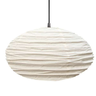 Suspension en Tissu, Lampe Ovale 60cm