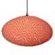 Suspension en Tissu, Lampe Ovale 60cm