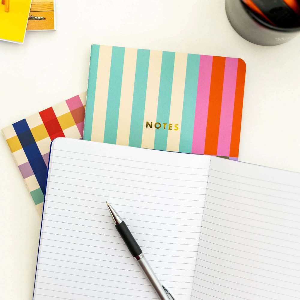 Set de 3 Carnets de Note A5, Déco