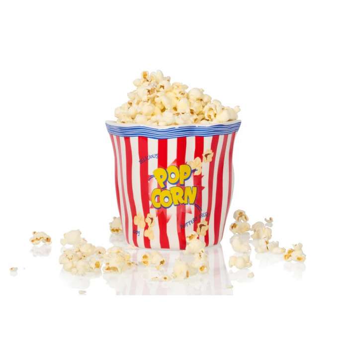 Sac à Pop Corn en Céramique, Cache pot, Apéro