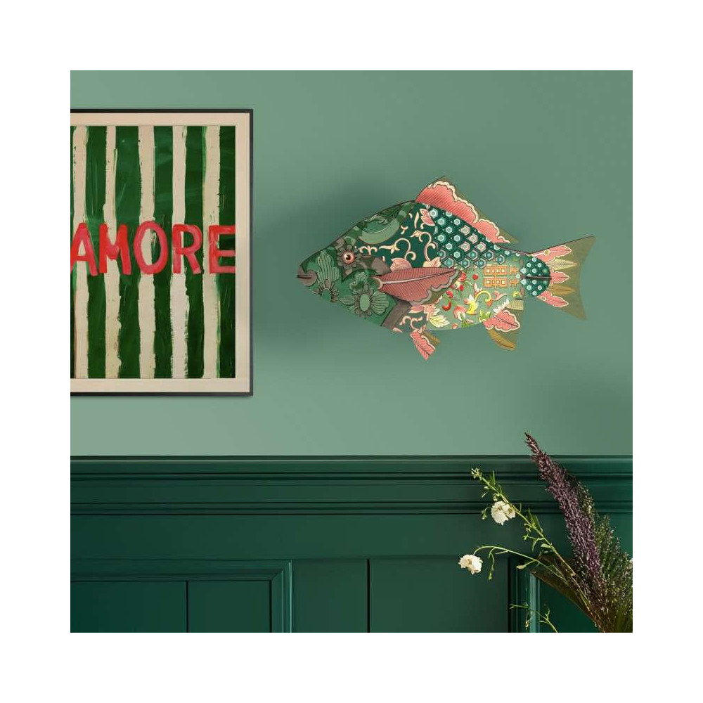 Miho - Poisson déco en bois -Wonder