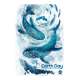 Affiche NASA , Earth Day, Nuage, baleine, satellite, Espace