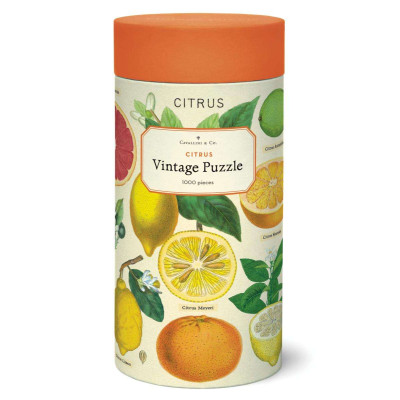 Puzzle 1000pc, Les citrons, vintage ,CAVALLINI