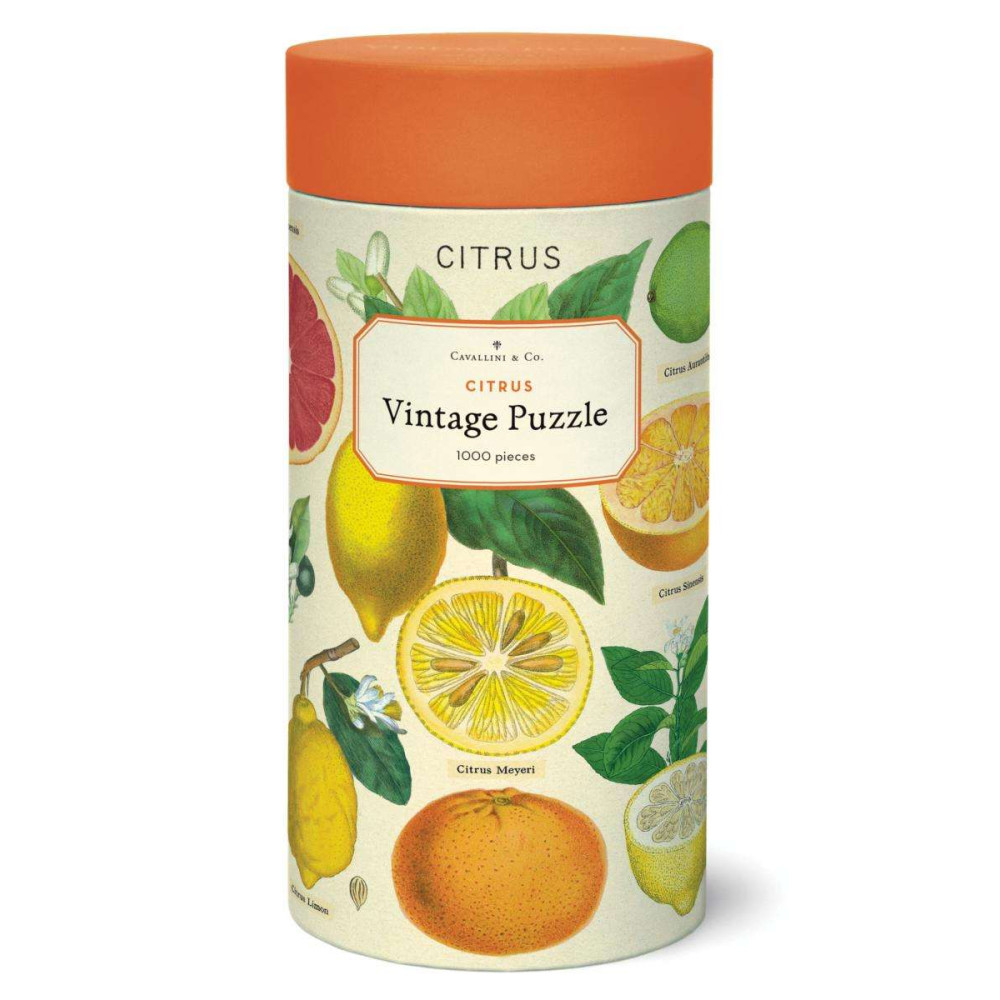 Puzzle 1000pc, Les citrons, vintage ,CAVALLINI