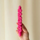Bougie Message 3D, Love You