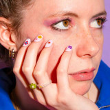 Stickers d'ongles, Nail Art, Fleur, OMY