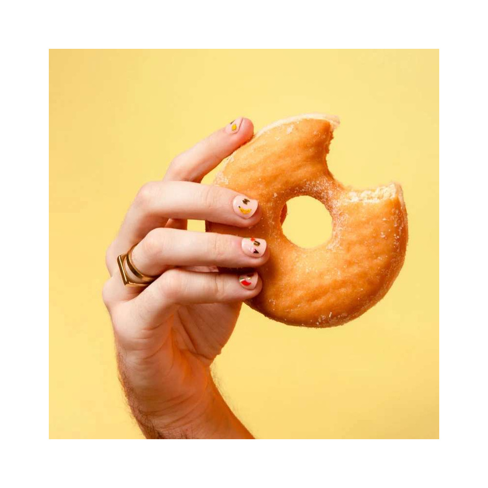 Stickers d'ongles, Nail Art, Yummy, Délicieux, OMY