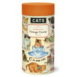 Puzzle 1000pc, Les Chats, vintage ,CAVALLINI