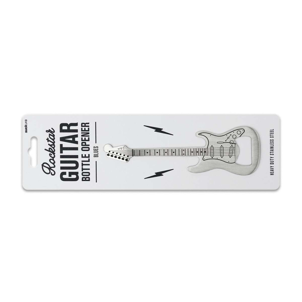 Ouvre-bouteille, Décapsuleur Guitare, Rockstar  en Inox