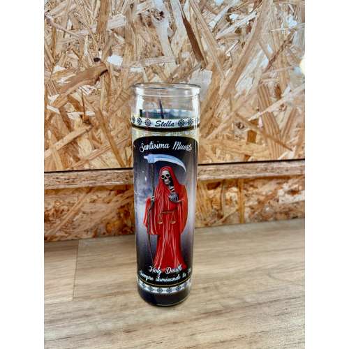 Bougie Traditionnelle Mexicaine, la Mort
