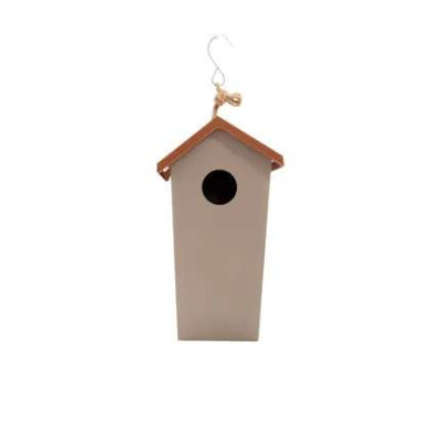 Nichoir à oiseaux en fibre de bambou, Gland ocre