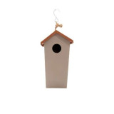 Nichoir à oiseaux en fibre de bambou, Gland ocre
