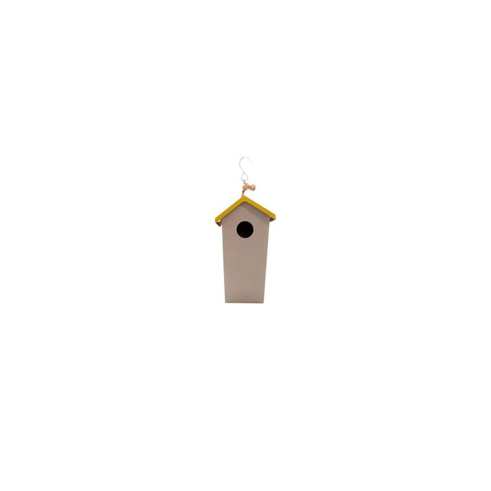 Nichoir à oiseaux en fibre de bambou, Gland ocre