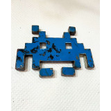Invader en Métal Recyclé, Déco Street Art