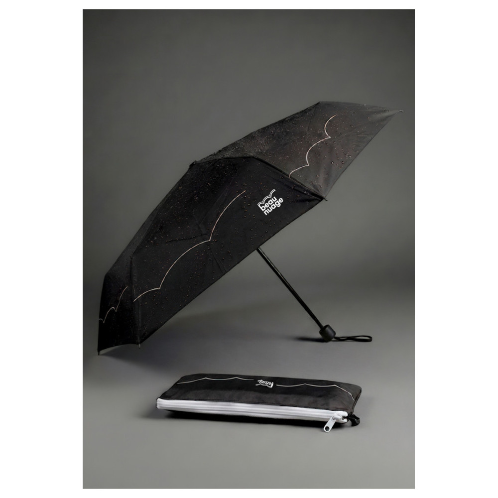 Parapluie Compact Eco-responsable, Housse Absorbante / ROSE BUNKER