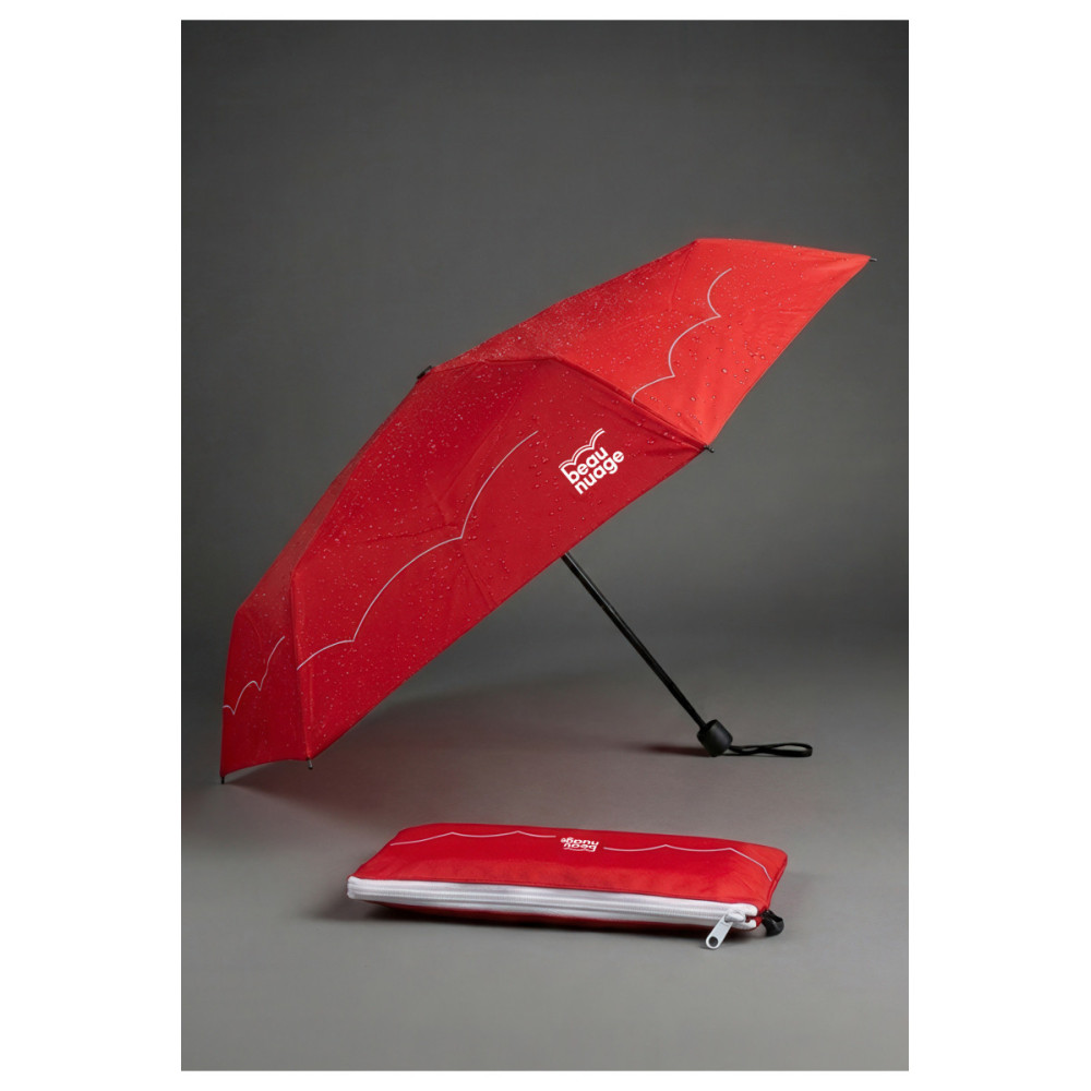 Parapluie Compact Eco-responsable, Housse Absorbante / ROSE BUNKER