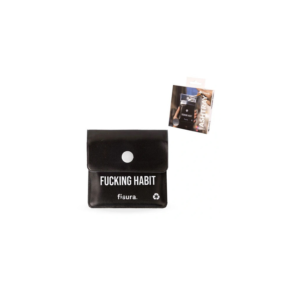Cendrier de Poche, Fucking Habit, Compact - FISURA / ROSE BUNKER