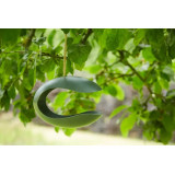 Mangeoire à oiseaux en fibre de bambou, vert