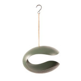 Mangeoire à Oiseaux en Fibre de Bambou, vert, Ecologique / ROSE BUNKER