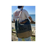 Grand Sac à main en toile militaire recyclée - Chloé