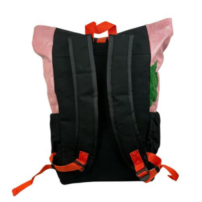 Sac à Dos Unique en Toile recyclé, Rose, Pour l'aventure / ROSE BUNKER