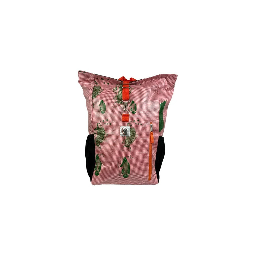 Sac à Dos Unique en Toile recyclé, Rose, Pour l'aventure / ROSE BUNKER