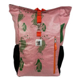 Sac à Dos Unique en Toile recyclé, Rose, Pour l'aventure / ROSE BUNKER