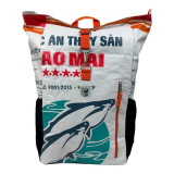 Sac à Dos Unique en Toile recyclé, blanc, Pour l'aventure / ROSE BUNKER