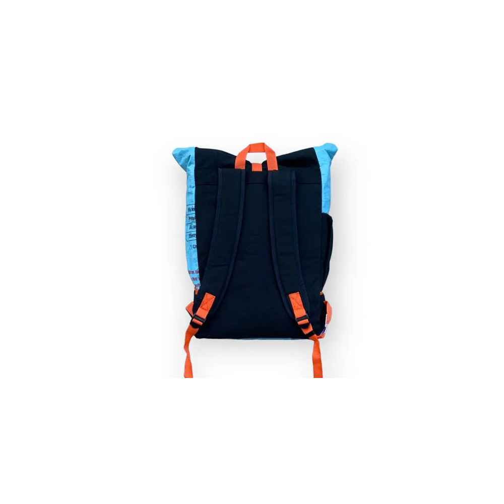 Sac à Dos Sport en matière Recyclé, Poisson Bleu / ROSE BUNKER