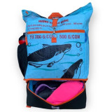 Sac à Dos Sport en matière Recyclé, Poisson Bleu / ROSE BUNKER