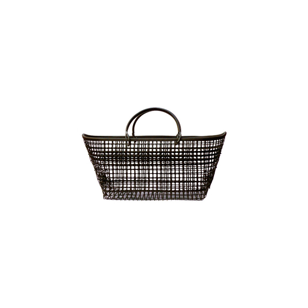 Panier de Plage en Maille à Casier Recyclé, M, MATLAMA - Rose Bunker
