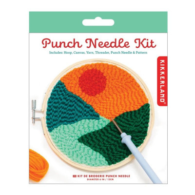 Kit de Broderie Punch Needle, Paysage