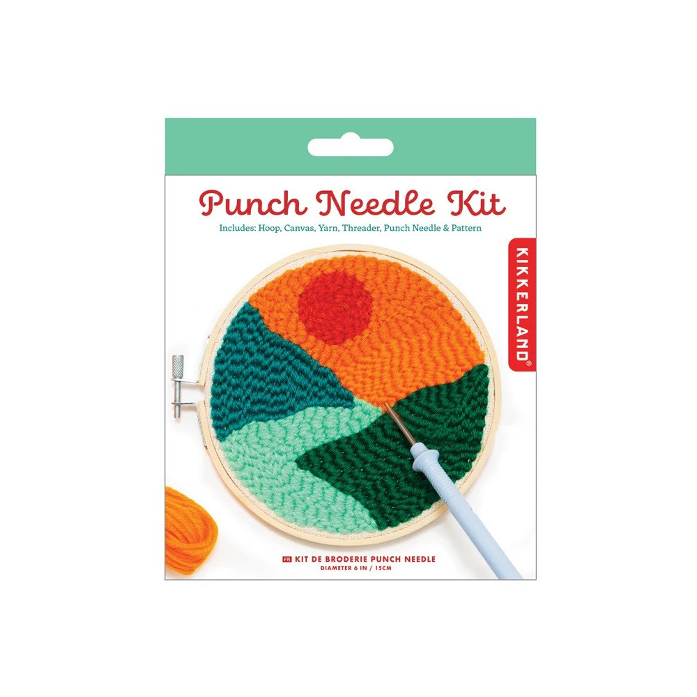 Kit de Broderie Punch Needle, Paysage