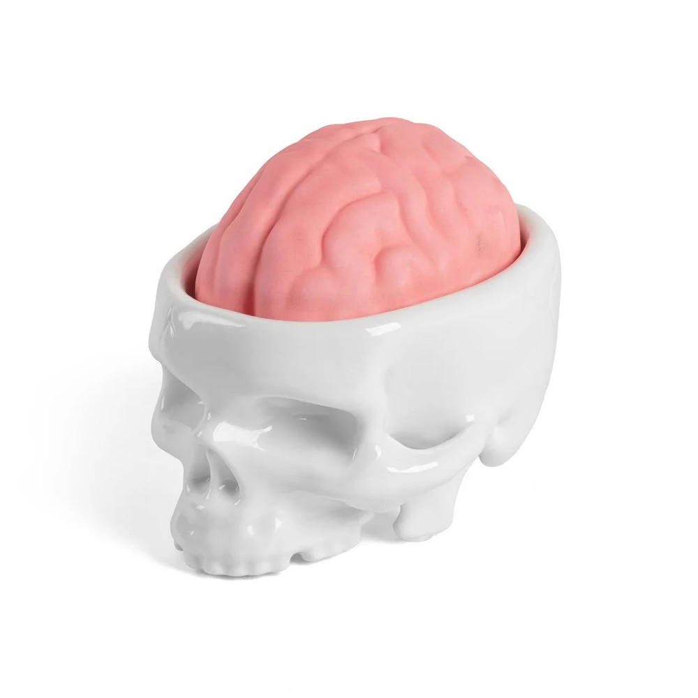 Brain Wash, Porte Savon Crane et Cerveau / ROSE BUNKER