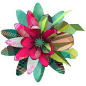 Fleur Décorative en Bois  Aurora Boréalis - MIHO