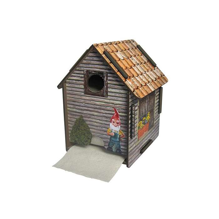 Distributeur Papier Toilette, nain de jardin- Werkhaus 