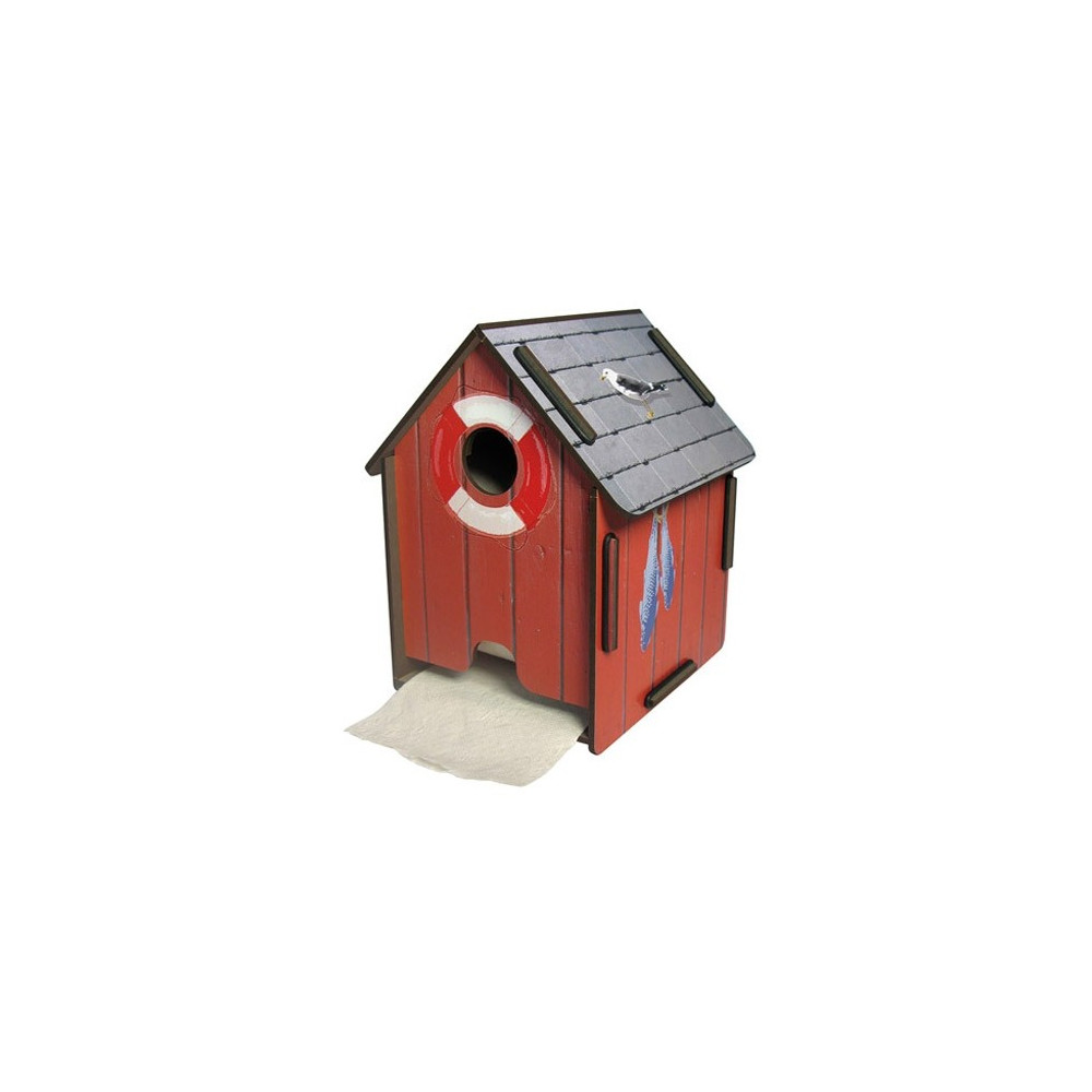 Distributeur Papier Toilette, Cabane rouge - WERKHAUS / ROSE BUNKER