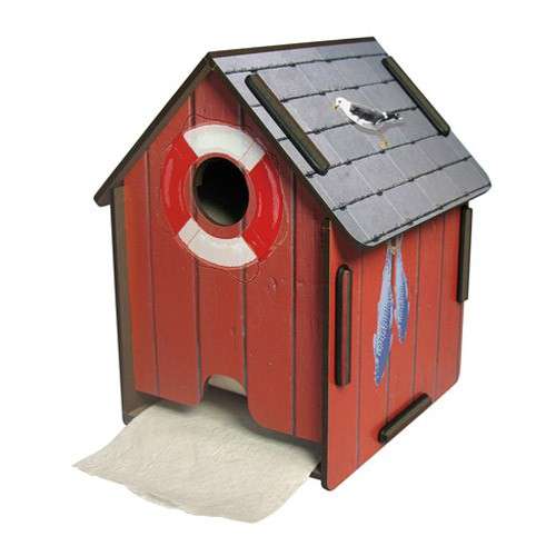 Distributeur Papier Toilette, Cabane rouge - WERKHAUS 