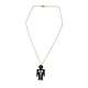 Collier vinyle ""ROBOT"" Bijoux Johnny Records